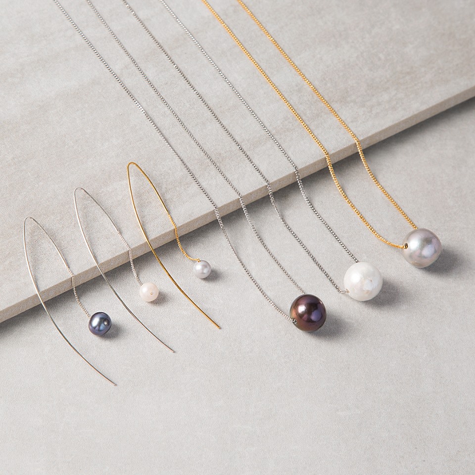 Chan Luu earrings and necklaces