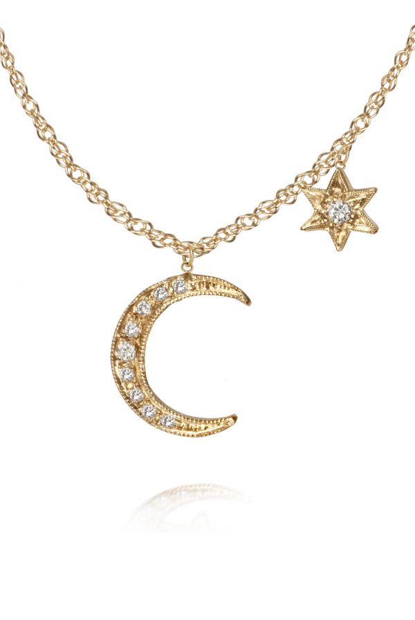 Just Jules moon and star necklace
