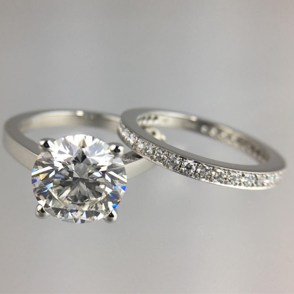diamond engagement and wedding rings