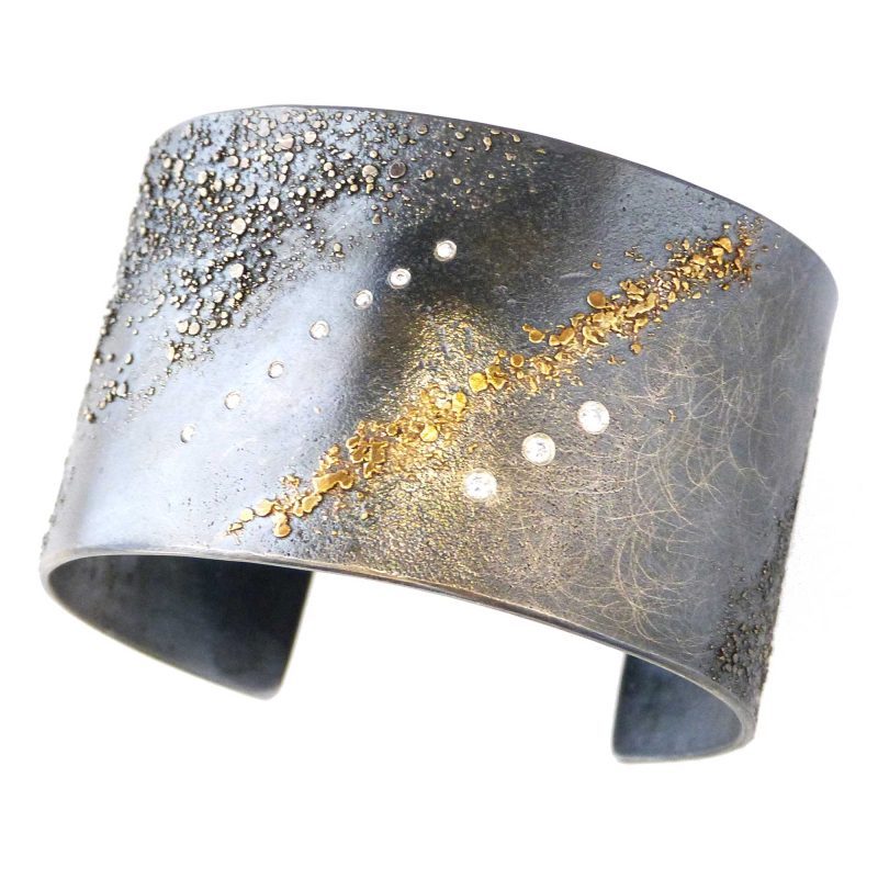 The inspiring Kate Maller Jewelry encourages you to see the beauty in the imperfections of nature.